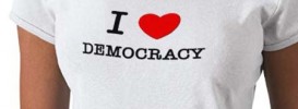 я люблю демократию - футболка